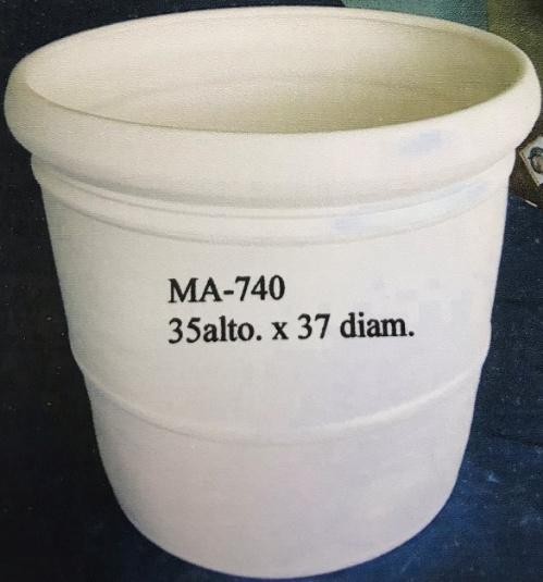 MACETERO CON ANILLOS XL