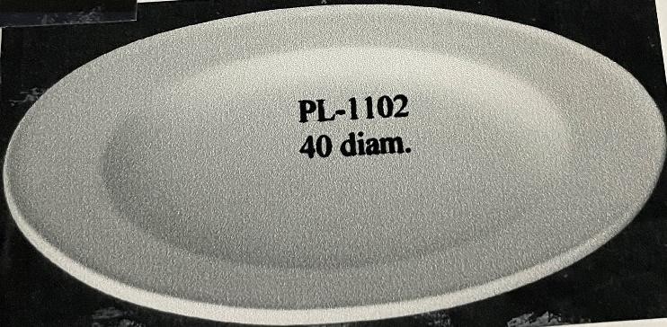 PLATO REDONDO BORDE