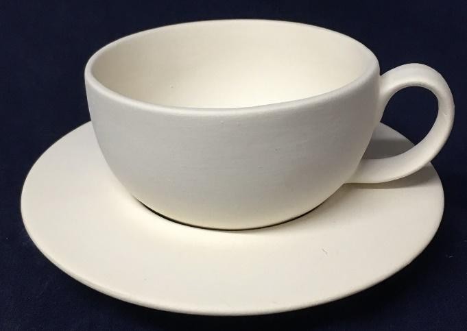 TAZA DE TE REDONDA EMBUTIDA